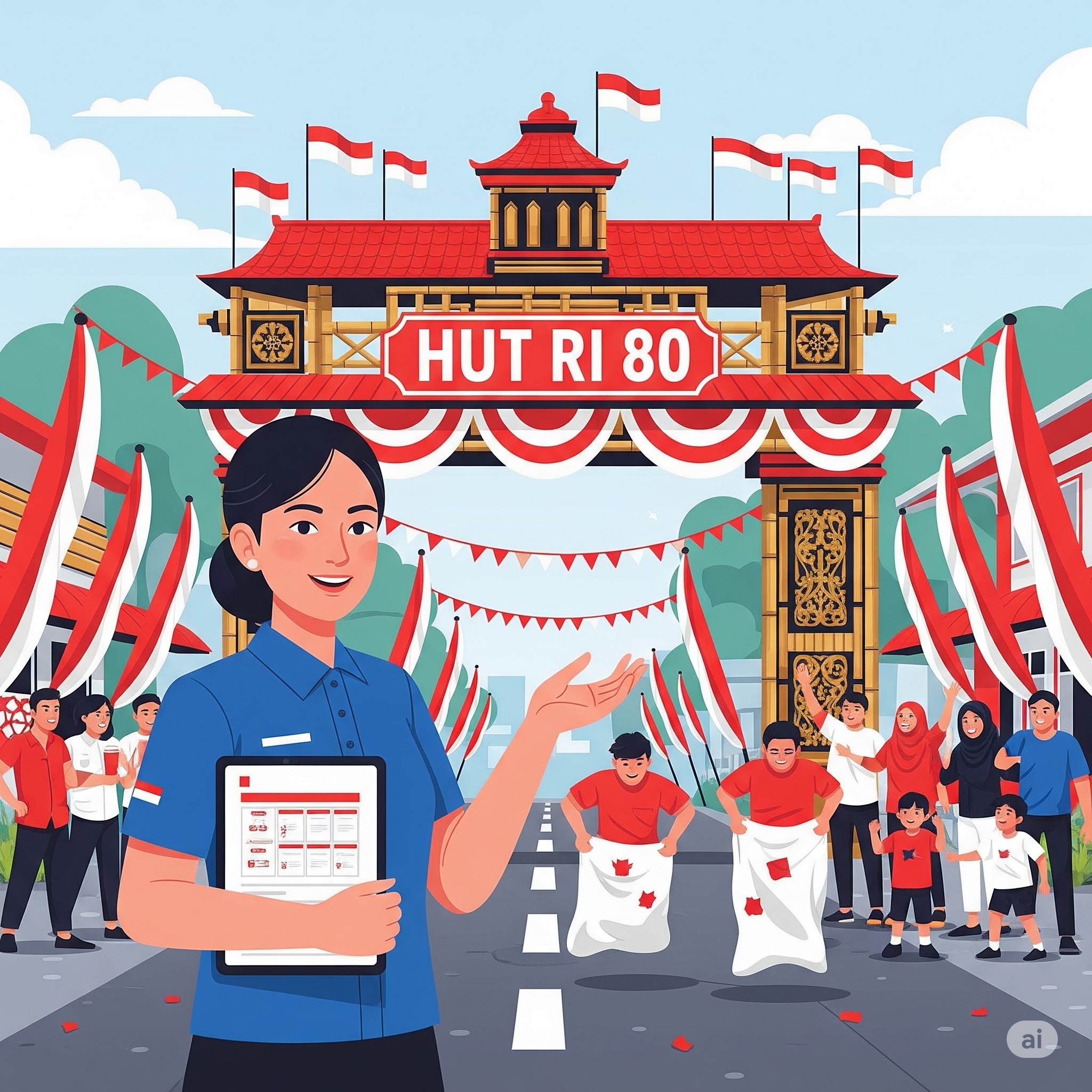 Jasa & Penyelenggaraan Acara HUT RI